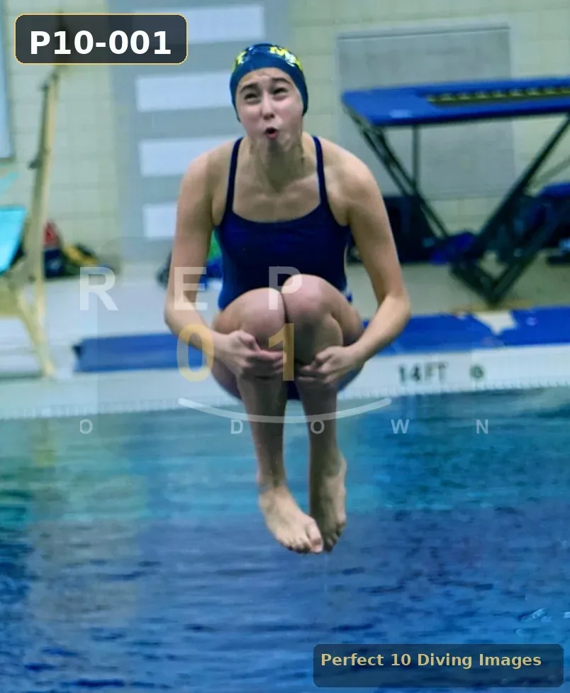 Watermarked preview from the Funny Diving Faces gallery.
